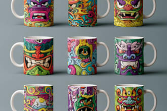 awesome custom mug design