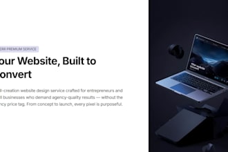 design a professional wix website