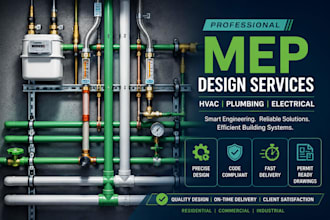 do revit mep, hvac, plumbing, drainage and fire design