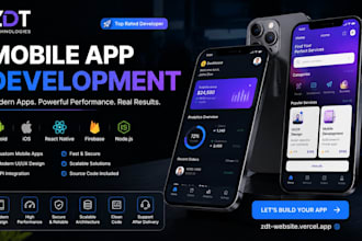 develop app for android and ios