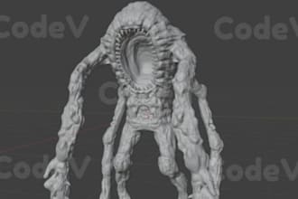 model monster for your game