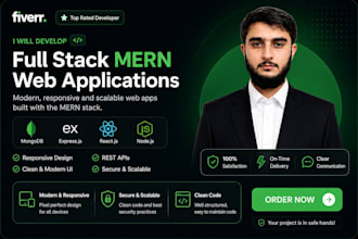 create a responsive mern stack website