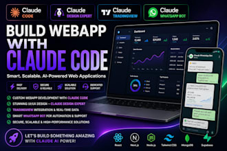 build webapp claude code design expert claude tradeview claude whatsapp bot