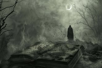 design horror book cover, ebook cover and kdp cover
