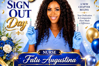 design a professional church flyer, event poster