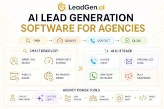 provide ai business lead generation and outreach software