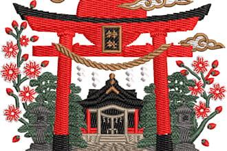 do embroidery digitize designe make any file emb dst and etc