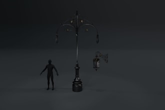 model a realistic game ready 3d prop