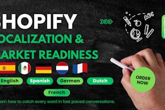 set up shopify markets localization translation and mexico store