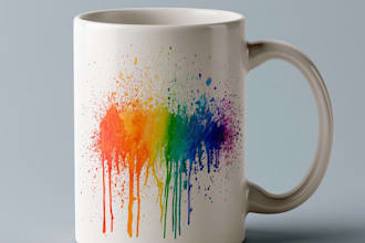 design awesome custom mug design