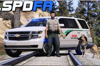 develop fivepd, lspdfr and nopixel inspired police rp server for fivem