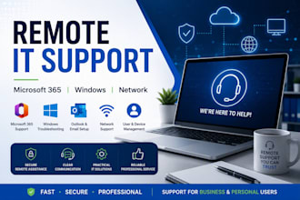 provide professional remote IT support and troubleshooting