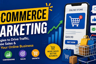 promote your ecommerce sales page, shopify store , etsy shop and landing page