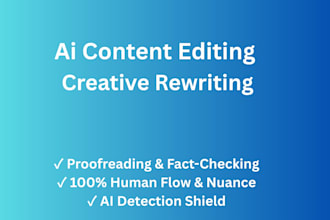 creatively rewrite and edit your ai content