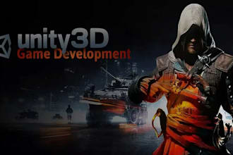 do professional unity 2d 3d game development mobile game as a unity developer