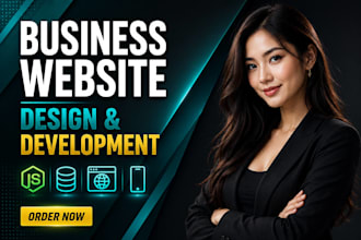 build a fast mobile friendly business website for you