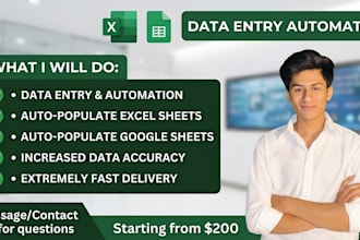 build automation for data entry from pdfs,invoices, receipts, bills to sheets