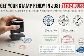 design round stamp, badge, patch, sticker
