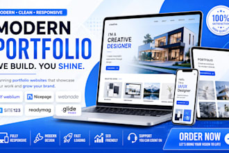 modern weblium nicepage webnode site123 readymag glide pages portfolio website