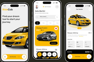 develop taxi booking app rideshare app, ola uber clone, cab booking app