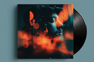 design album cover art or single cover artwork