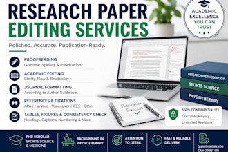 edit and proofread your research paper for journal submission