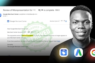fix google merchant center misrepresentation and gmc suspension issues