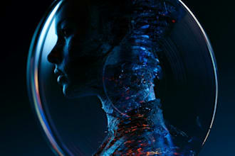 design album cover art or single cover artwork