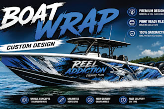 design a stunning boat wrap
