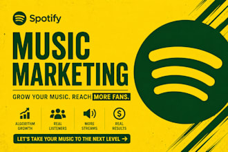 spotify music promotion, spotify album promotion, spotify ads, spotify album