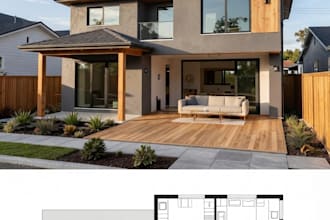 design interior and exterior house plan