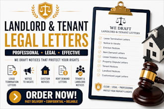 draft landlord tenant notice eviction letter lease termination and legal notice