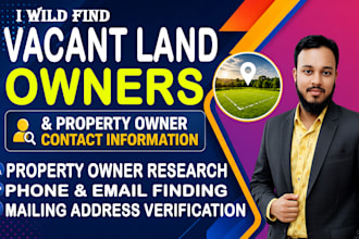 find vacant land owners and property owner contacts