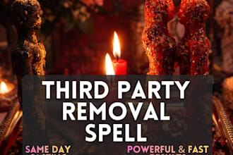 cast spell to remove black magic, third party removal spell, rival removal spell