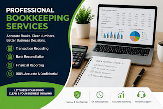 do bookkeeping, accounting and financial reporting