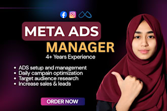 run your facebook ads campaign for higher sales and leads