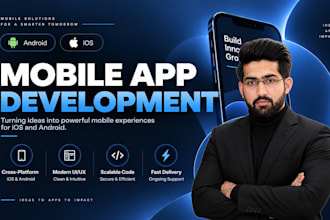 mobile app development flutter react native, app creation