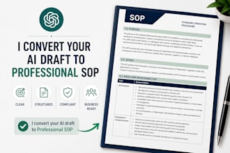 polish your ai written sops into professional documents