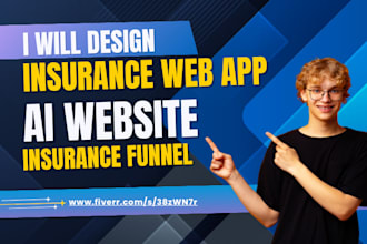 design an auto insurance website full stack app auto insurance ai web app