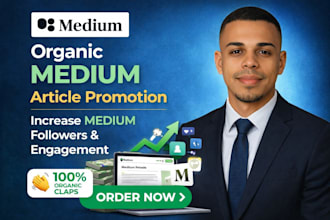 increase medium article visibility with real readers