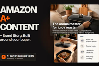 design amazon a plus content, ebc and brand story that converts