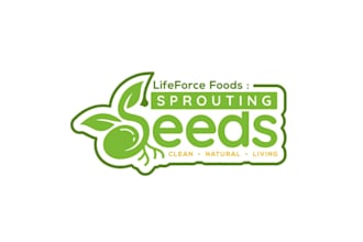 design an old brand focused health foods logo