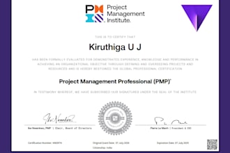 do project management and pmp certified