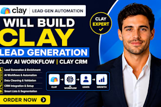 build clay lead generation clay ai workflow clay crm
