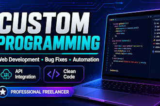 help u to find custom coding solutions