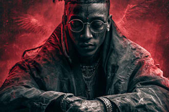 design professional rap and hip hop album cover art