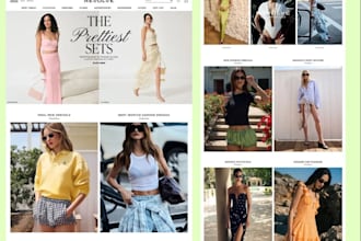 design shopify store, redesign shopify website and converting shopify store