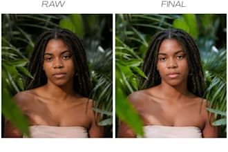 professionally edit and retouch your portrait photos