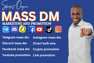 do discord mass dm, instagram mass dm telegram direct message