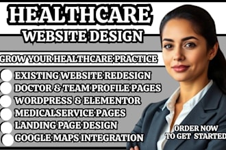 healthcare website, medical website, doctor website, dental website, hospital